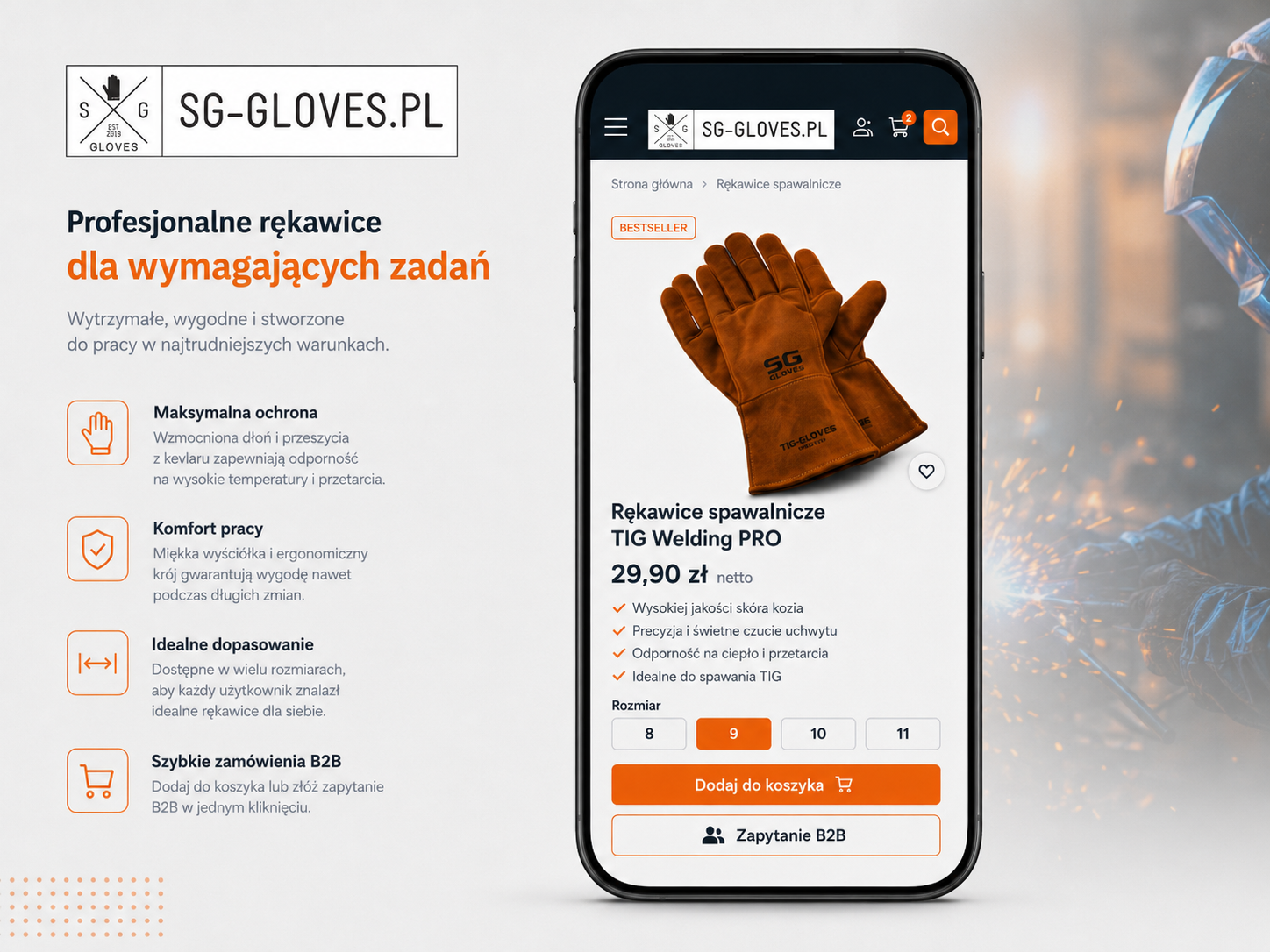 Mobile karta produktu