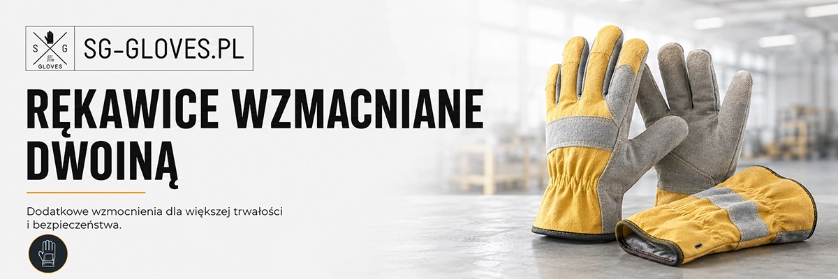 Rękawice wzmacniane dwoiną