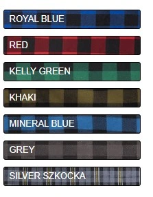 Kolory koszul flanelowych